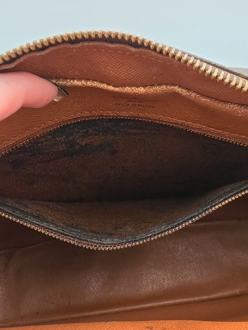 Louis Vuitton Brown Monogram Nil 28 Medium Messenger Unisex Bag COA(VERY GOOD)✨️ - Picture 11 of 16